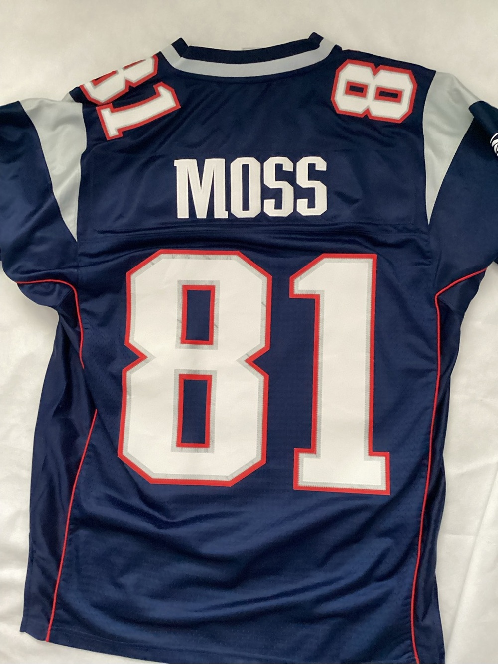 Authentic Reebok Randy Moss New England Patriots NFL Jersey - Picture 6 of 8
